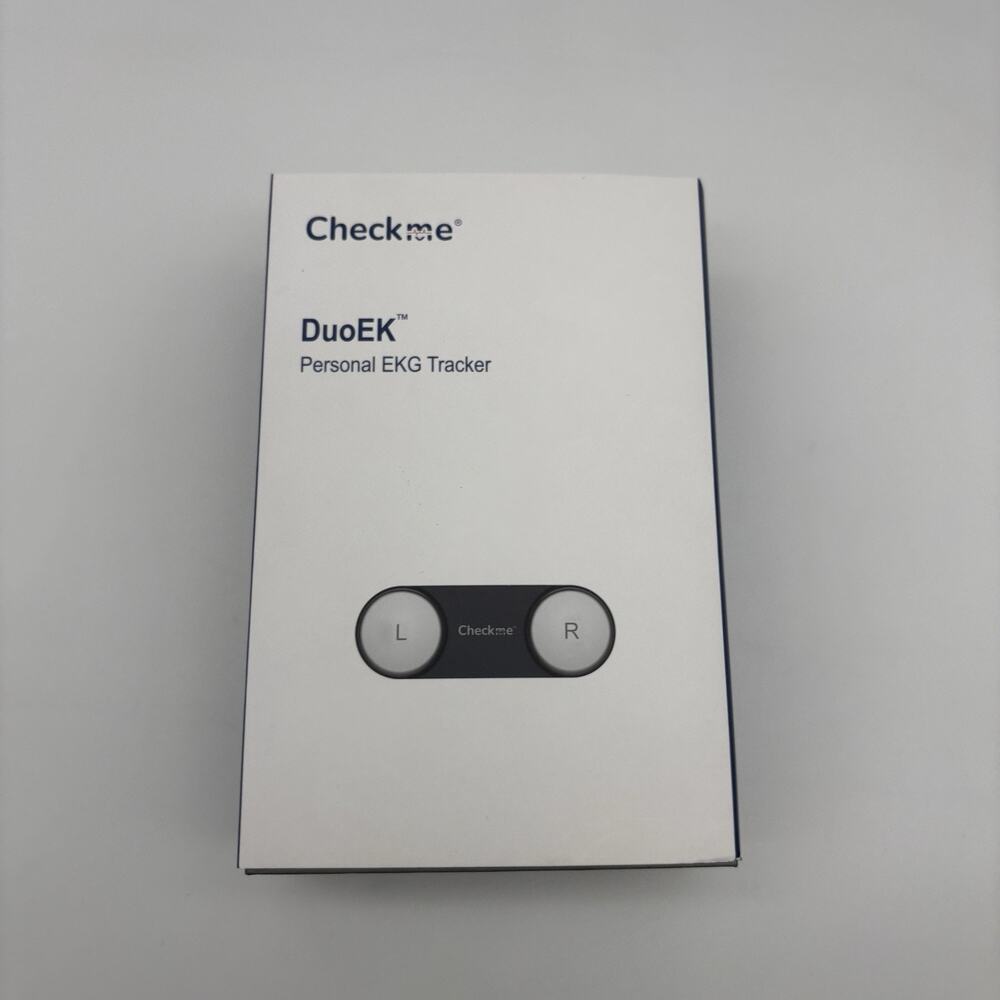 Checkme DuoEK Personal EKG Tracker Boxed Portable Heart ECG Monitor